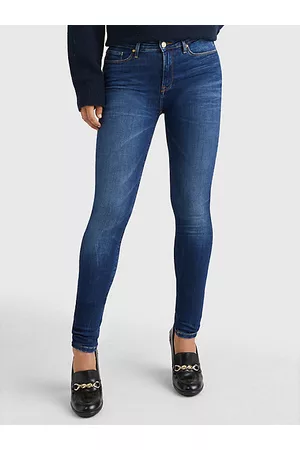 Tommy Hilfiger Jeansy Como o obcisłym kroju z efektem sprania