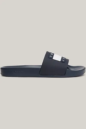 Tommy Hilfiger Klapki z wytłoczonym logo