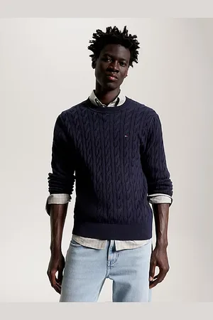 Tommy Hilfiger Sweter z okrągłym dekoltem