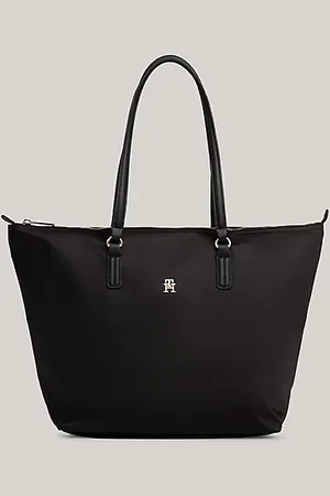 Tommy Hilfiger Torba typu tote z sygnowaną tasiemką
