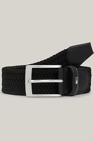 Tommy Hilfiger Elastyczny parciany pasek Adan z plecionką