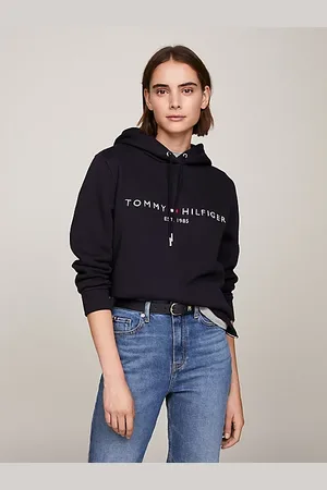 Tommy Hilfiger Bluza z kapturem i logo z kolekcji Essential