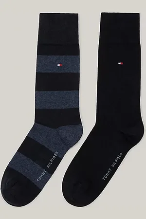 Tommy Hilfiger Zestaw 2 par skarpetek w paski rugby