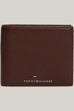 Tommy Hilfiger Portfel ze skóry Premium na karty i bilon