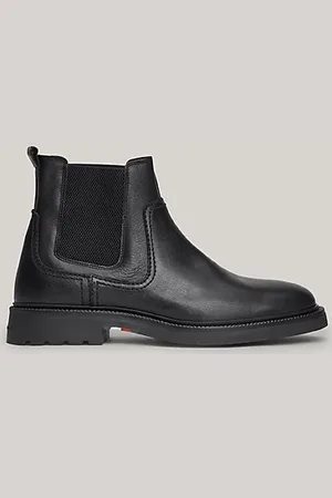 Tommy Hilfiger Lekkie sztyblety ze skóry