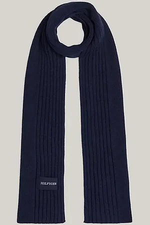 Tommy Hilfiger Szalik z logo Hilfiger Monotype
