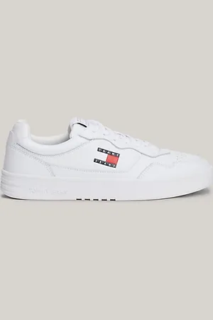 Tommy Hilfiger Skórzane buty sportowe z wytłoczonym logo