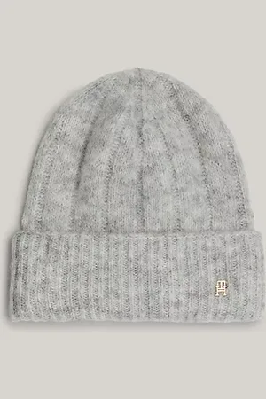 Tommy Hilfiger Czapka beanie z monogramem TH