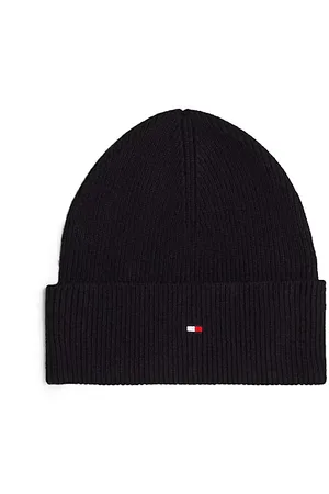 Tommy Hilfiger Czapka beanie Essential z flagą