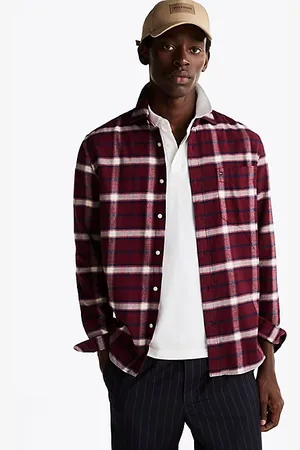 Tommy Hilfiger Koszula w kratę o regularnym kroju