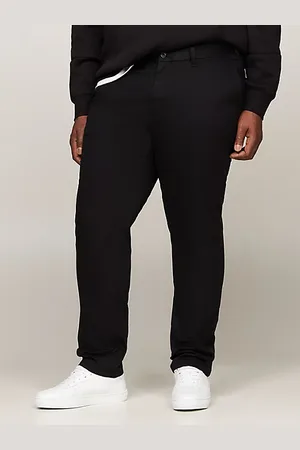 Tommy Hilfiger Proste chinosy Denton Plus 1985 Collection z bawełny pima
