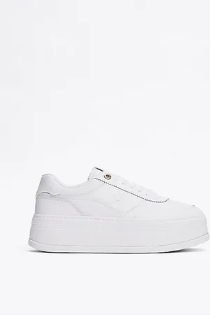 Tommy Hilfiger Skórzane buty sportowe na platformie