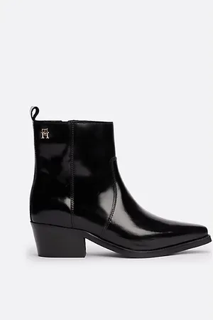Tommy Hilfiger Skórzane kowbojki
