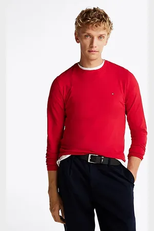 Tommy Hilfiger Longsleeve o wąskim kroju