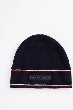 Tommy Hilfiger Wełniana czapka typu beanie Corporate z logo