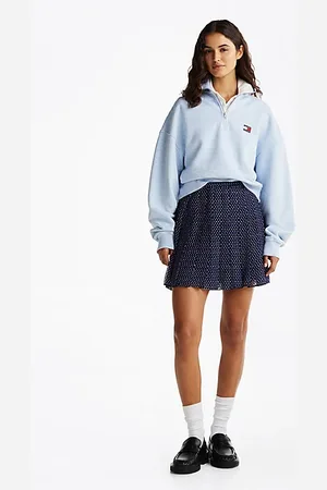 Tommy Hilfiger Plisowana spódnica mini ze wzorem w gwiazdki