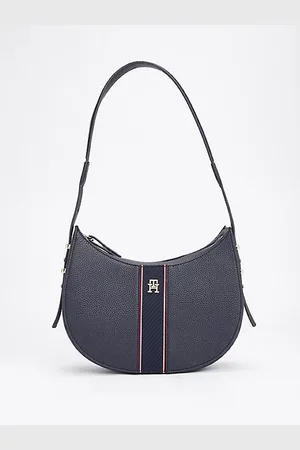Tommy Hilfiger Torebka hobo o groszkowanej fakturze