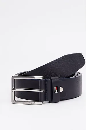 Tommy Hilfiger Skórzany pasek z kwadratową sprzączką