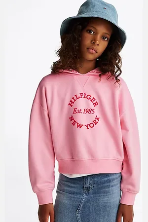 Tommy Hilfiger Luźna bluza z kapturem i logo