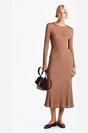 Tommy Hilfiger Spódnica midi o kroju w kształcie litery A
