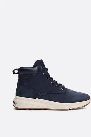 Tommy Hilfiger Skórzane hybrydowe botki
