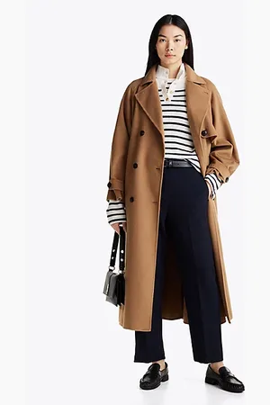 Tommy Hilfiger Proste spodnie o wąskim skróconym kroju