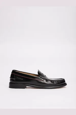 Tommy Hilfiger Skórzane mokasyny z wytłoczonym logo