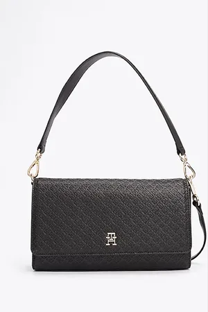 Tommy Hilfiger Torebka na ramię z wytłaczanym monogramem TH