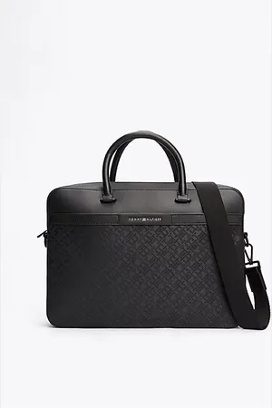 Tommy Hilfiger Torba na laptop z monogramem TH