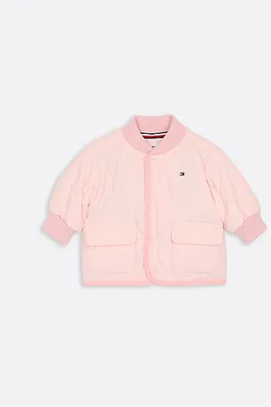 Tommy Hilfiger Pikowana kurtka z kołnierzem baseballowym