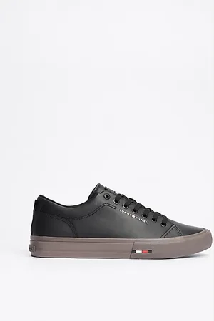 Tommy Hilfiger Skórzane tenisówki Signature