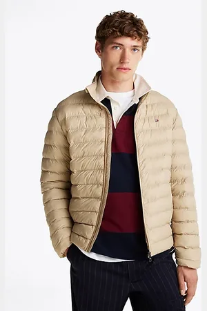 Tommy Hilfiger Luźna ocieplana kurtka składana do kieszeni