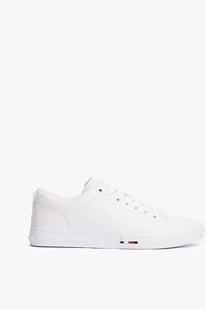 Tommy Hilfiger Skórzane tenisówki Signature
