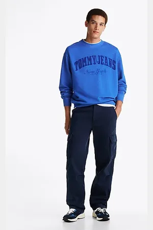 Tommy Hilfiger Spodnie cargo o luźnym kroju
