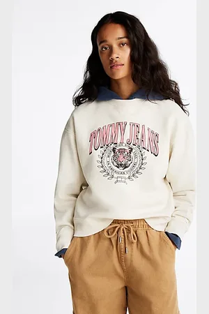 Tommy Hilfiger Bluza o pudełkowym kroju z logo