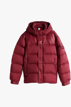 Tommy Hilfiger Puchowa kurtka z kapturem