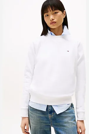 Tommy Hilfiger Bluza z okrągłym dekoltem i flagą