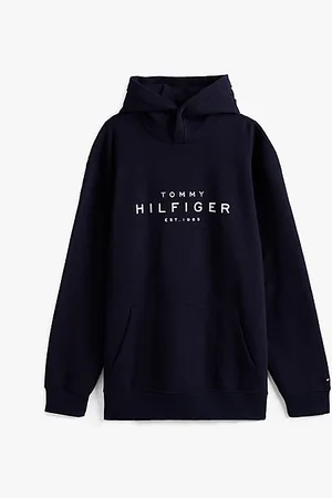 Tommy Hilfiger Bluza Plus z kapturem i logo