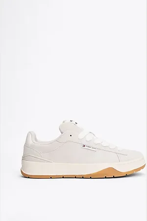 Tommy Hilfiger Zamszowe sznurowane buty sportowe
