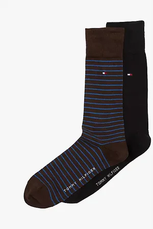 Tommy Hilfiger Zestaw 2 par skarpet w paski