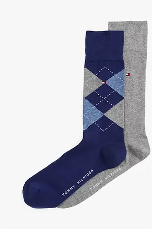Tommy Hilfiger Zestaw 2 par skarpet w kratkę