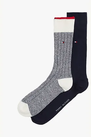 Tommy Hilfiger Zestaw 2 par skarpet z muliny bawełnianej