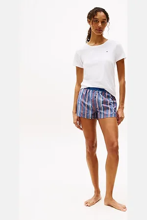 Tommy Hilfiger Piżama z T-shirtem i szortami Hilfiger Monotype