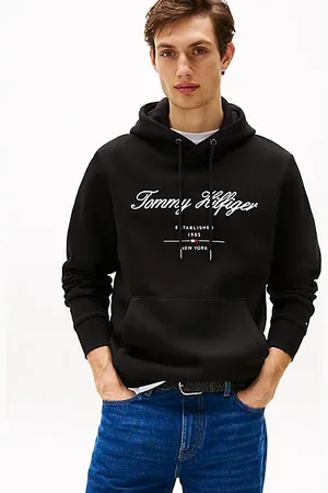 Tommy Hilfiger Bluza z kapturem i haftowanym logo
