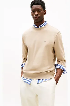 Tommy Hilfiger Bluza z dzianiny pętelkowej z wyhaftowaną flagą