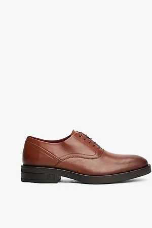 Tommy Hilfiger Skórzane derby TH Monogram