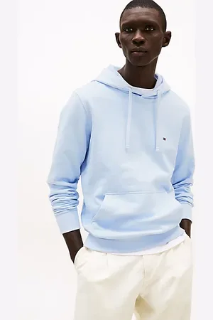 Tommy Hilfiger Bluza z kapturem i wyhaftowaną flagą