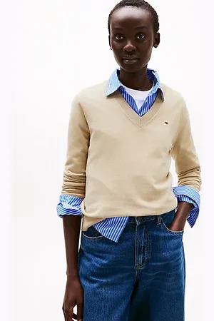 Tommy Hilfiger Sweter z dżerseju o drobnym splocie