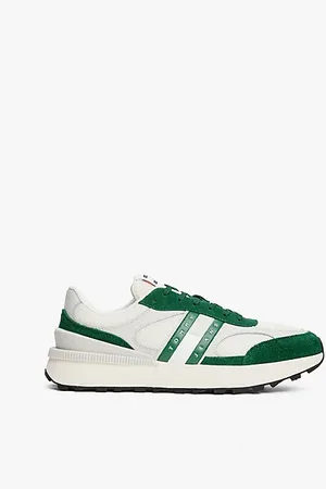 Tommy Hilfiger Zamszowe buty sportowe z protektorem
