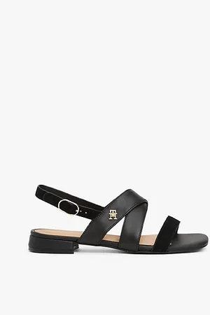 Tommy Hilfiger Skórzane sandały TH Monogram